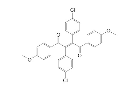(E)-1,4-Bis(4-methoxyphenyl)-2,3-di(4-chlorophenyl)-2-butene-1,4-dione