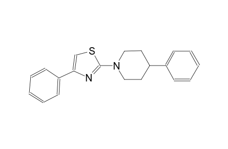 piperidine, 4-phenyl-1-(4-phenyl-2-thiazolyl)-