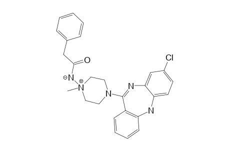 1-[4-(8-CHLORO-5H-DIBENZO-[B,E]-[1,4]-DIAZEPIN-11-YL)-1-METHYLHEXAHYDROPYRAZIN-1-IUM]-2-(PHENYL)-ACETIMIDE