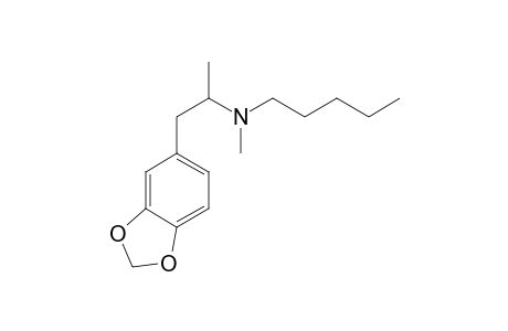 N,N-Methyl-pentyl-3,4-methylenedioxyamphetamine