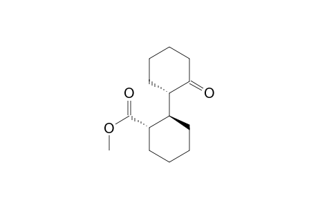 (1S,2R)-2-[(1S)-2-ketocyclohexyl]cyclohexanecarboxylic acid methyl ester