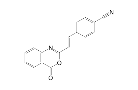 4-[2-(4-Oxo-4H-benzo[d][1,3]oxazin-2-yl)-vinyl]-benzonitrile