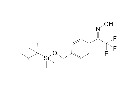1-[4-[[[(1,1,2-Trimethylpropyl)dimethylsilyl]oxy]methyl]phenyl]-2,2,2-trifluoro-1-ethanone oxime