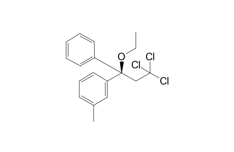 1-methyl-3-[(1R)-3,3,3-trichloro-1-ethoxy-1-phenyl-propyl]benzene