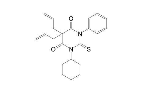 1-cyclohexyl-5,5-diallyl-3-phenyl-2-thiobarbituric acid