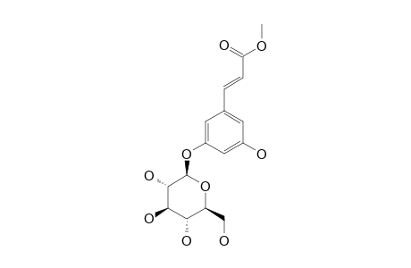 METHYL_3-O-BETA-D-GLUCOPYRANOSYL-5-HYDROXYCINNAMATE