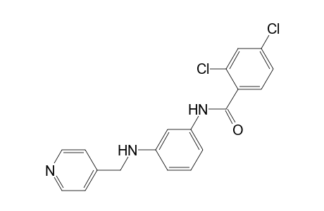 2,4-Dichloro-N-[3-[(pyridin-4-ylmethyl)-amino]-phenyl]-benzamide