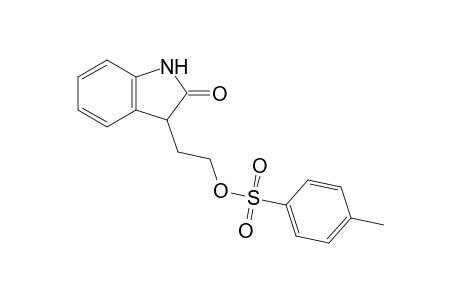 2-(2-oxidanylidene-1,3-dihydroindol-3-yl)ethyl 4-methylbenzenesulfonate