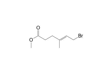 (E)-6-bromo-4-methyl-4-hexenoic acid methyl ester