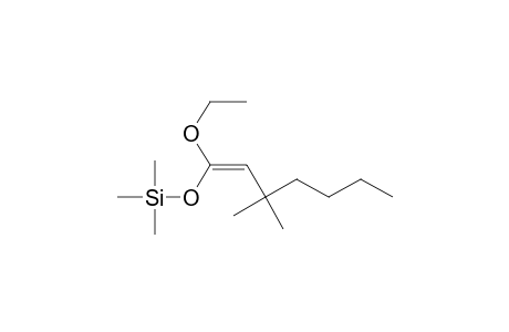 (Z)-1-Ethoxy-3,3-dimethyl-1-trimethylsilyloxy-1-heptene