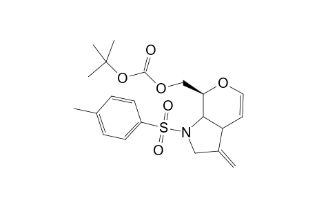 7-(tert-Butyloxycarbonyloxymethyl)-1-tosyl-3-methylene-3a,7a-dihydro-7H-pyrrolo[2,3-c]pyran