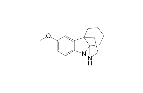 9a,4a-(Iminoethano)-9H-carbazole, 1,2,3,4-tetrahydro-6-methoxy-9-methyl-, cis-(.+-.)-