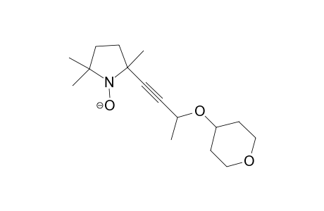 2,5,5-Trimethyl-2-[3-(tetrahydropyranyloxy)but-1-ynyl)pyrrolidin-1-yloxyl radical