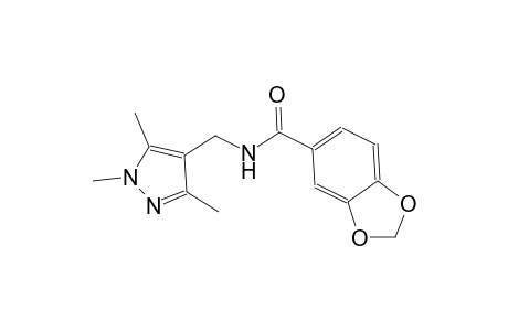 1,3-benzodioxole-5-carboxamide, N-[(1,3,5-trimethyl-1H-pyrazol-4-yl)methyl]-