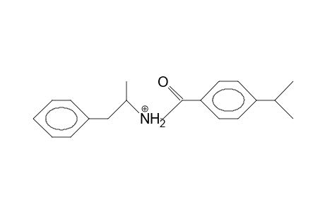 2-(2-Phenyl-isopropylamino)-4'-isopropyl-acetophenone cation