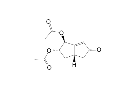 (5S,7S,8S)-7,8-Diacetoxybicyclo[3.3.0]oct-1-en-3-one