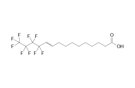 12,12,13,13,14,14,15,15,15-Nonafluoropentadec-10-enoic acid