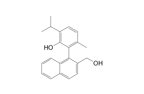 2-Hydroxymethyl-1-(2'-hydroxy-3'-isopropyl-6'-methylphenyl)naphthalene
