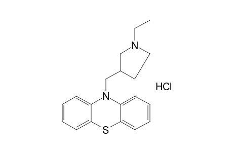 10-[(1-ethyl-3-pyrrolidinyl)methyl]phenothiazine, monohydrochloride