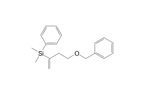 Silane, dimethyl[1-methylene-3-(phenylmethoxy)propyl]phenyl-