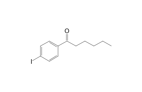 4-Iodo-1-(1-oxohexyl)benzene