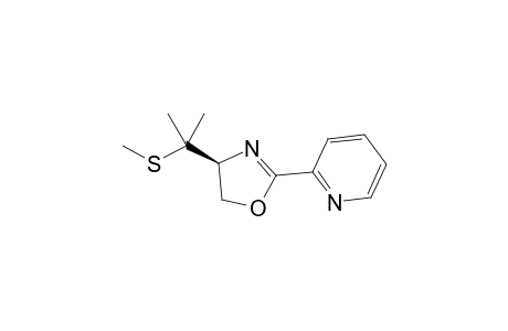 (4S)-4-(1-methyl-1-methylsulfanyl-ethyl)-2-(2-pyridyl)-4,5-dihydrooxazole