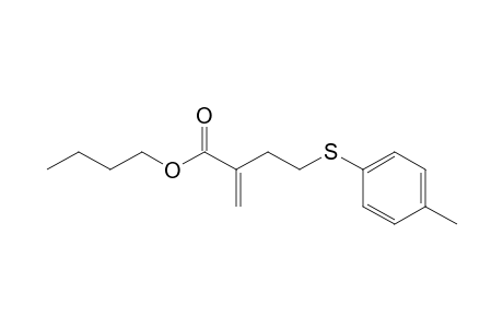 Butyl 2-Methylene-4-(p-tolylthio)butanoate