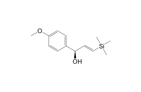 E-(1R*)-1-(4-Methoxyphenyl)-3-trimethylsilyl-2-propen-1-ol