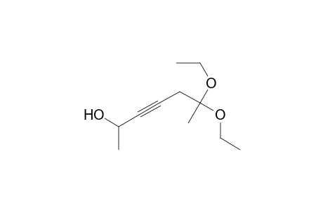 3-Heptyn-2-ol, 6,6-diethoxy-
