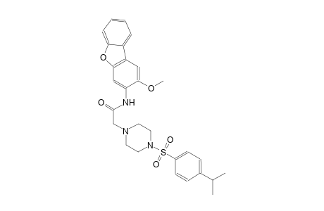 1-piperazineacetamide, N-(2-methoxydibenzo[b,d]furan-3-yl)-4-[[4-(1-methylethyl)phenyl]sulfonyl]-