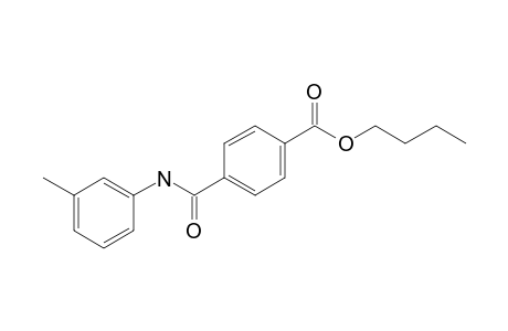 Terephthalic acid, monoamide, N-(3-methylphenyl)-, butyl ester