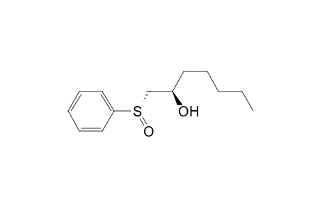 2-Heptanol, 1-(phenylsulfinyl)-, [S-(R*,S*)]-