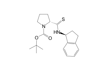 (R)-tert-Butyl 2-[(S)-2,3-dihydro-1H-inden-1-ylcarbamothioyl]pyrrolidine-1-carboxylate