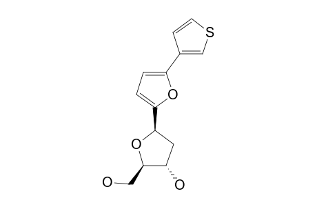 1-BETA-[5-(THIOPHEN-3-YL)-FURAN-2-YL]-1,2-DIDEOXY-D-RIBOFURANOSIDE