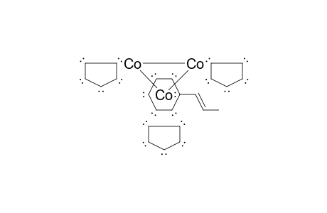 Cobalt, tris(.eta.5-2,4-cyclopentadien-1-yl)[.mu.3-[(1,2-.eta.:3,4-.eta.:5,6-.eta.)-1-.eta.2-propenylbenzene]]tri-, triangulo, (E)-