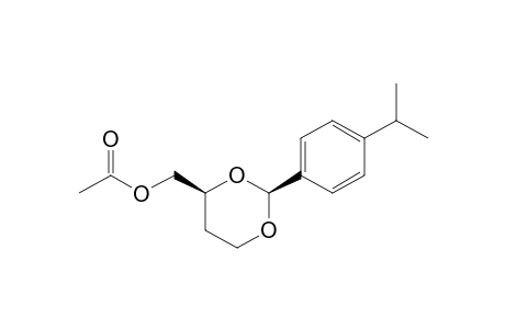 (S,S)-4-Acetoxymethyl-2-(4-isopropylphenyl)-1,3-dioxane
