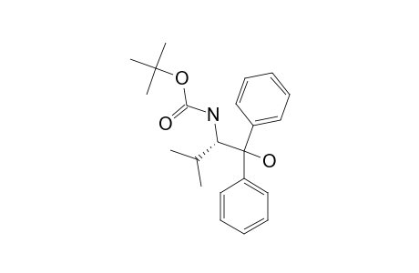 (2R)-N-BOC-2-AMINO-1,1-DIPHENYL-3-METHYLBUTANOL
