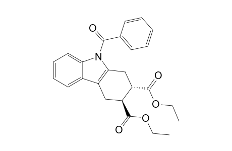 Diethyl 9-Benzoyl-1,2,3,4-tetrahydro-9H-carbazole-2.alpha.,3.beta.-dicarboxylate