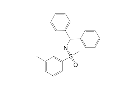 N-Diphenylmethyl-S,S-methyl(3-methylphenyl)sulfoximine