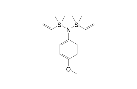 N-[Dimethyl(vinyl)silyl]-N-(4-methoxyphenyl)-1,1-dimethyl-1-vinylsilanamine