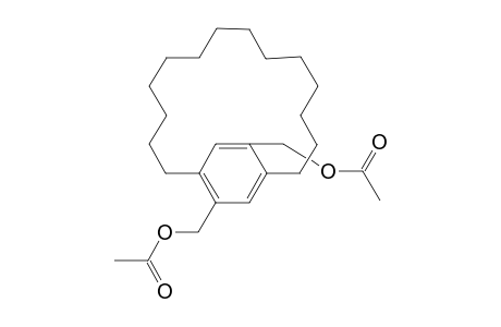 (rac)-(+-)-16,19-Bis(acetoxymethyl)[14]paracyclophane