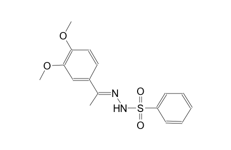 N'-[(E)-1-(3,4-dimethoxyphenyl)ethylidene]benzenesulfonohydrazide