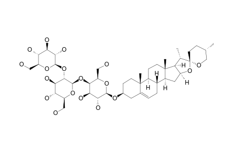 DIOSGENIN-3-O-BETA-D-GLUCOPYRANOSYL-(1->2)-BETA-D-GLUCOPYRANOSYL-(1->4)-BETA-D-GALACTOPYRANOSIDE