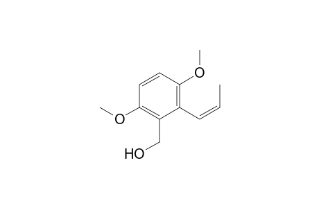 trans/cis-[3,6-Dimethoxy-2-(prop-1-enyl)phenyl]methanol