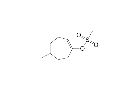 5-Methylcyclohept-1-enyl Mesylate