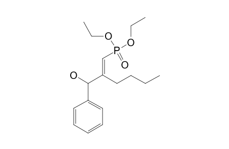 (E)-2-butyl-3-diethoxyphosphoryl-1-phenyl-prop-2-en-1-ol