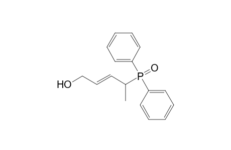 (E)-4-Diphenylphosphinoylpent-2-en-1-ol