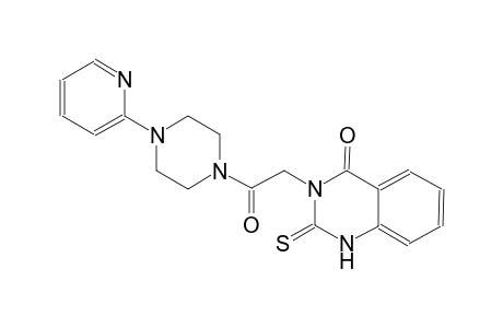 4(1H)-quinazolinone, 2,3-dihydro-3-[2-oxo-2-[4-(2-pyridinyl)-1-piperazinyl]ethyl]-2-thioxo-