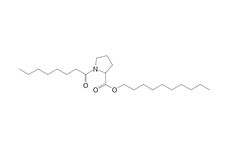 L-Proline, N-octanoyl-, decyl ester