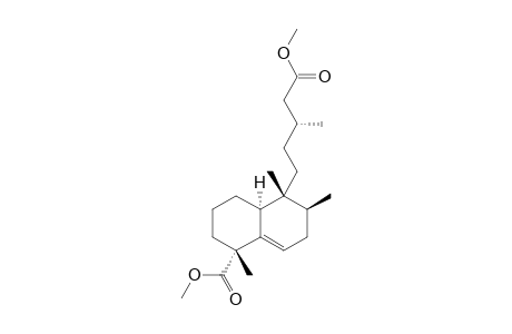 FRIEDOLABD-5-EN-7-ONE-15,18-DIOIC-ACID-DIMETHYLESTER